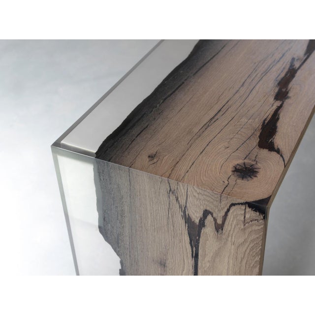Early 21st Century Wetland One Side Console Table by Andrea Forti e Eleonora Dal Farra For Sale - Image 5 of 8