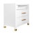 New special order item. Not vintage. Add a touch of class to your space with the Hancock Two Drawer Side Table. Choose...