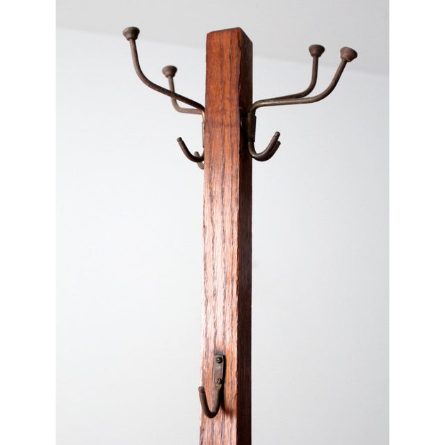 Antique Mission Coat Rack Chairish