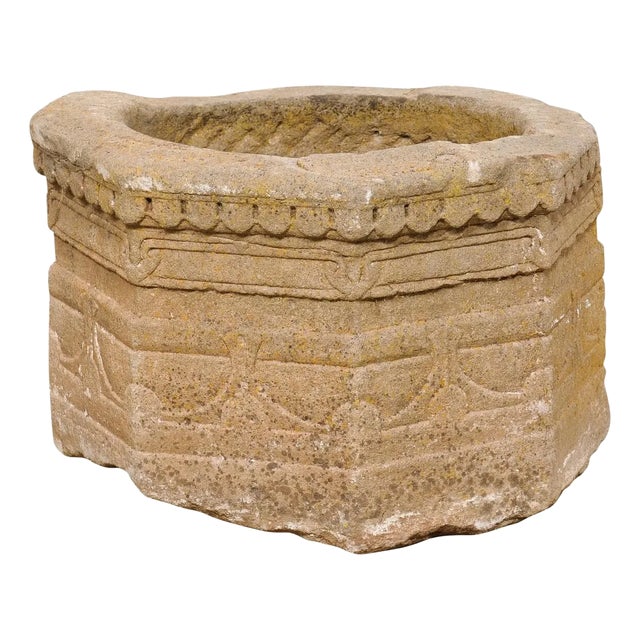 18th Century Spanish Stone Well-Head Cover For Sale