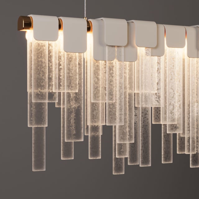 Frostlight Suspension Lamp by Porus Studio For Sale - Image 17 of 18