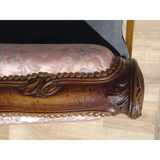 Brown Louis XV Sofa Bed, 1930s For Sale - Image 8 of 18