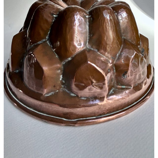 Early 20th Century Hammered Copper Mould For Sale - Image 12 of 17