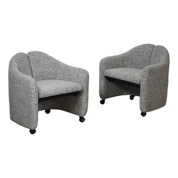 Set of PS142 Armchairs by Eugenio Gerli for Tecno, 1960s For Sale