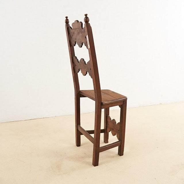 Antique Wooden Chair For Sale - Image 5 of 7