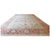 Turkish Oushak Carpet, 1950s, Handmade Oriental Rug, Beige, Taupe, Coral For Sale - Image 12 of 18
