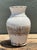 Mid-Century Modern Vintage Crackle Glazed Ceramic Vase For Sale - Image 3 of 12