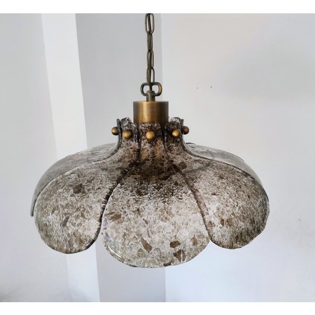 Murano Glass Flower Pendant from Hillebrand Lighting, Germany, 1960s For Sale - Image 14 of 18