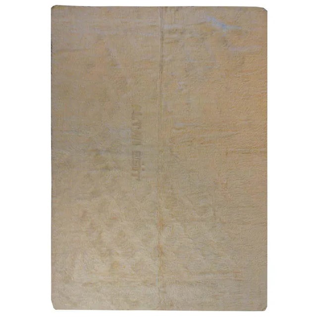 Vintage Turkish Siirt Goat Hair Blanket Rug For Sale - Image 9 of 9