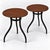 Baker Milling Road Modern British Colonial Style Mahogany & Wrought Iron Side Tables - Pair For Sale - Image 11 of 11