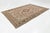 Vintage Hand-Knot Turkish Oushak Area Rug in Soft Blush, Taupe, and Espresso Brown For Sale - Image 10 of 10