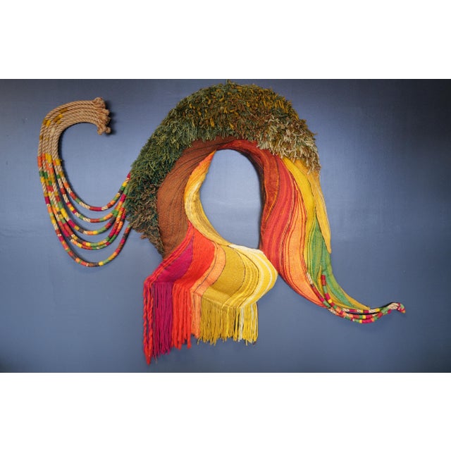Large Fiber Art by Janet Kuemmerlein For Sale - Image 13 of 13