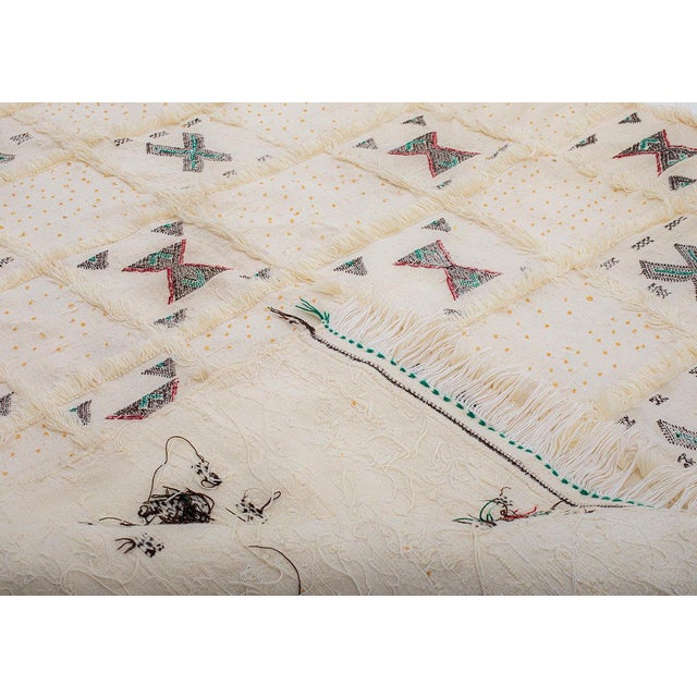 Handwoven Berber Rug by Azele Studio For Sale - Image 6 of 9