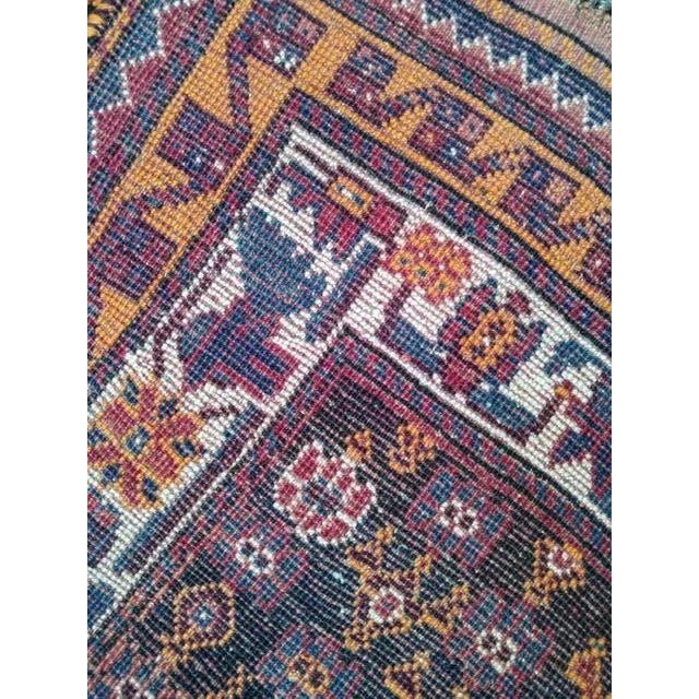 1970s 1970s Persian Shiraz Rug For Sale - Image 5 of 7