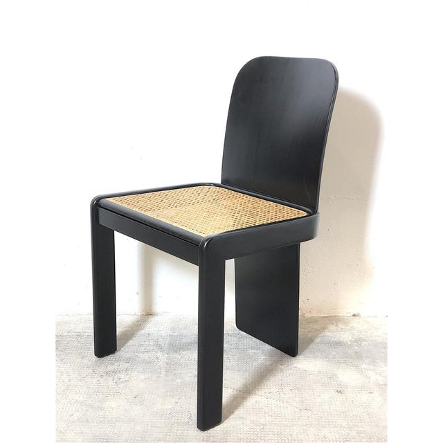 Vintage Italian Desk Chairs by Pierluigi Molinari by Pozzi, 1970s, Set of 4 For Sale - Image 13 of 18