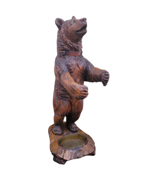Black Forest Bear Umbrella Stand, Early 20th Century