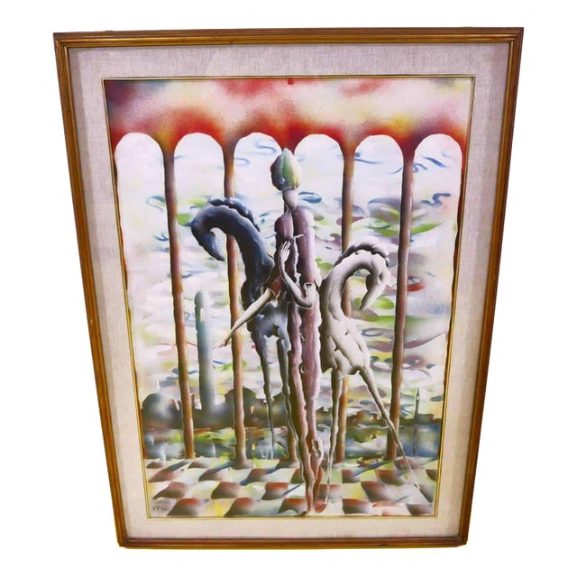 Vito Violati Tescari, Figurative Composition, 2000s, Framed For Sale