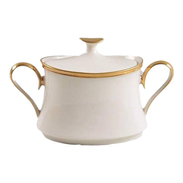 Lenox Eternal Pattern Sugar Bowl & Lid For Sale