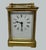 Antique French Ormolu Gilt Bronze Brass Miniature Mantle Clock Jackson Paris 19c For Sale - Image 4 of 12