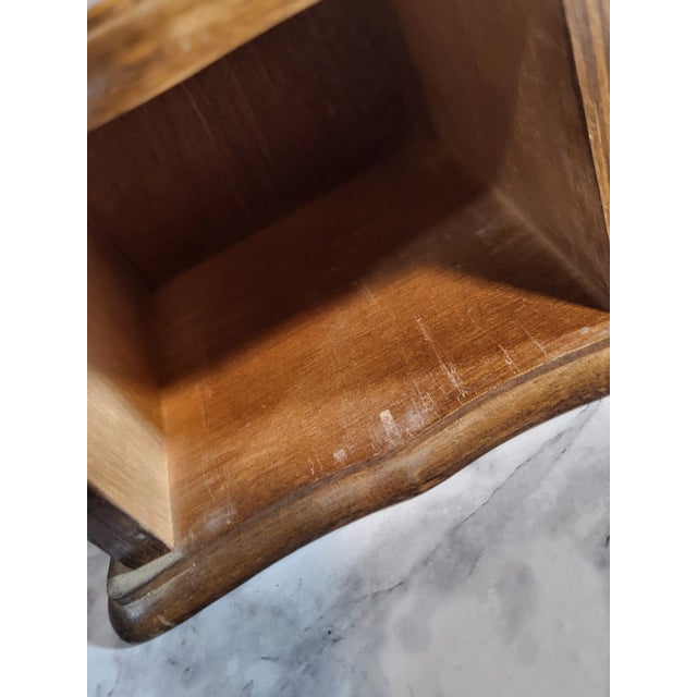 Vintage Wood Cork Coaster Set - 8 Drawer Coasters in Chest For Sale - Image 14 of 17