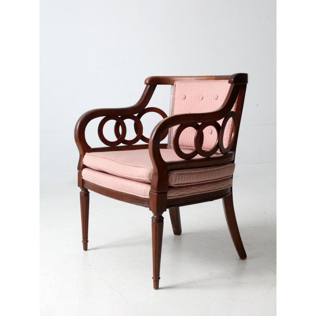 Early 20th Century Antique Classic Revival Armchair For Sale - Image 5 of 17