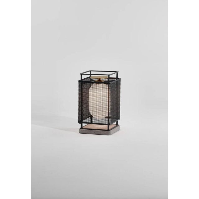 Neri and hu denglong p pe anthracite - grey base - indoor for parachilna laser-cut structure developed by a steel mesh...