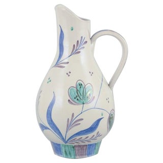 Vintage Swedish Ceramic Vase, 1960 For Sale