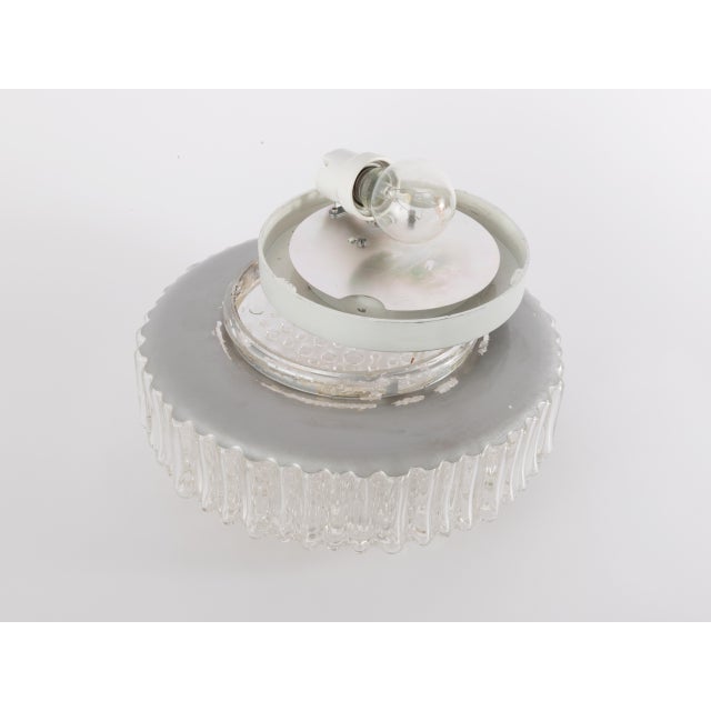 1960s Staff Leuchten Bubble Glass Flush Mount For Sale - Image 10 of 10