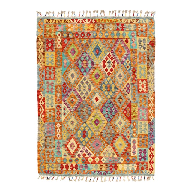 Pasargad DC Kilim Handspun Wool Rug For Sale