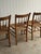 Wood Vintage Maple Dining Chairs With Hand-Woven Rush Seats, Set of Six For Sale - Image 7 of 18
