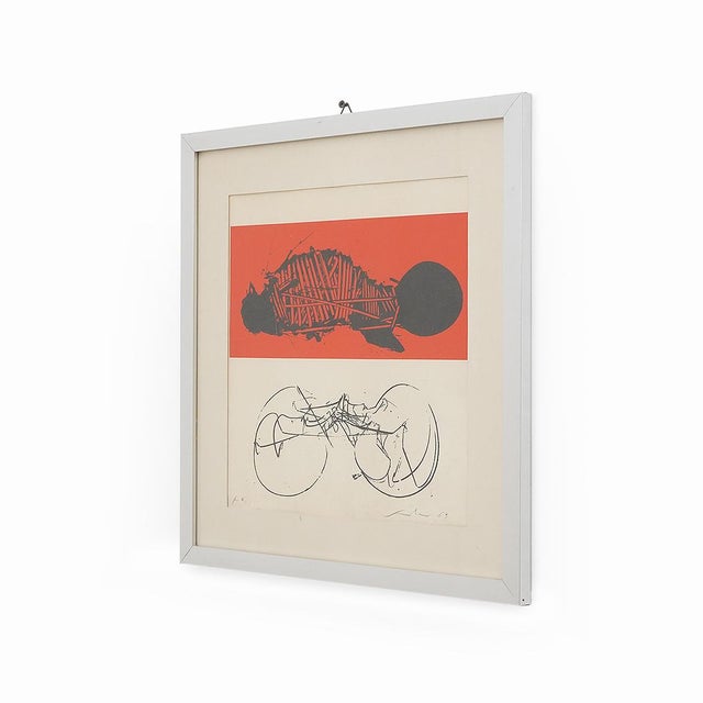 Emilio Scanavino, Artist's Proof, 1969, Silkscreen For Sale - Image 4 of 13