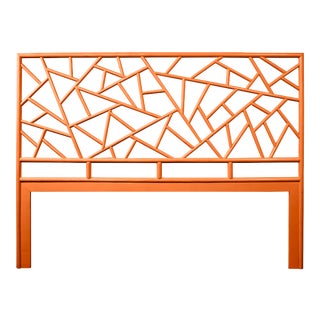 Tiffany Headboard King - Orange For Sale