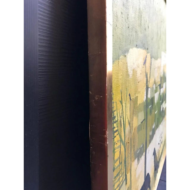 Hans Eckert, Attachment, Oil on Canvas For Sale - Image 9 of 11