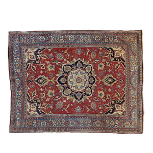 Antique N.East Persian Dorokhsh Rug , 8'4 X 10'