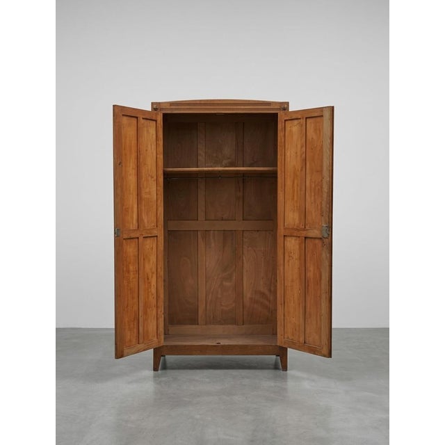 French Armoire with Fluted Details, 1950s For Sale - Image 3 of 4