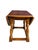 Antique Miniature Oak Drop-Leaf Table Featuring Traditional Turned Baluster Legs, 1940 For Sale - Image 13 of 15