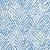 Schumacher Duma Diamond Fabric in Blue For Sale