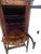 Vintage Federal Style Mahogany Lighted Vitrine Curio Cabinet For Sale - Image 11 of 11