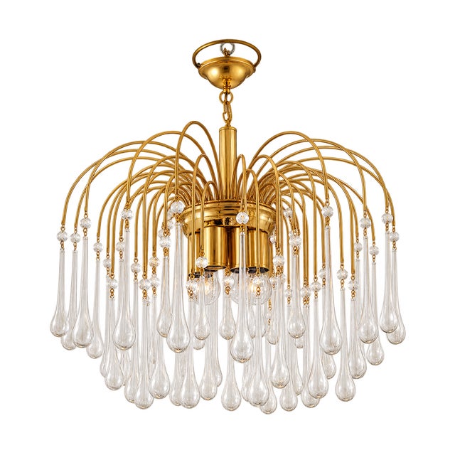 Chandelier by Paolo Venini, 1970s For Sale - Image 11 of 11