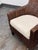 Crate & Barrel Woven High Back Armchair For Sale - Image 10 of 12