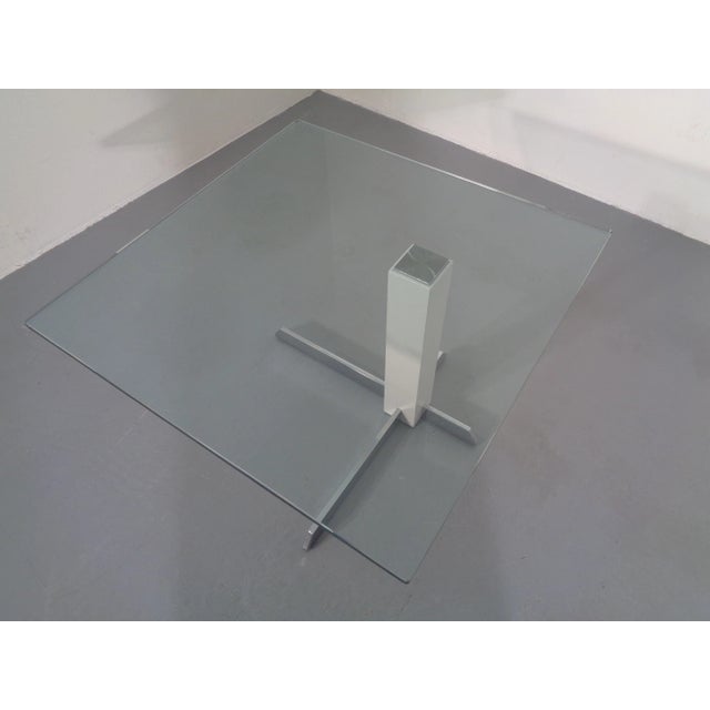 Glass and Metal Side Tables from WK Wohnen, 1990s, Set of 2 For Sale - Image 11 of 18