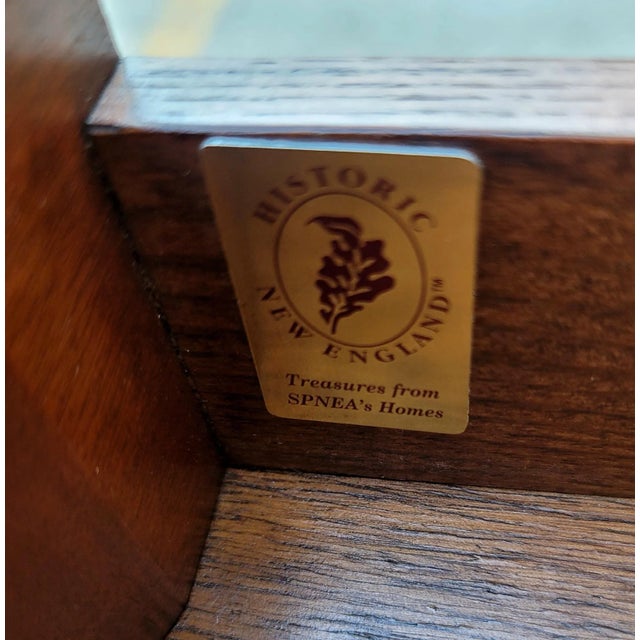 Treasures From SPNEA's Homes 4 Drawer Blockfront Mahogany Goddard Chest For Sale - Image 4 of 11