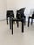 Mid-Century Modern Four Selene Chairs by Vico Magistretti for Artemide, 1970s, Set of 4 For Sale - Image 3 of 6