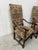 Wood Louis XIII Style Armchairs with High Backs, 1900s, Set of 4 For Sale - Image 7 of 15