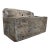 Vintage Weathered Wall Pocket Planter For Sale