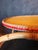 Very well-preserved bar cart from the 1950s Lower shelf in black Upper shelf in yellow Bamboo combined with rattan The...