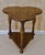 Hand crafted in Italy from solid walnut, this small end table features a distinctive clover leaf top finished in richly...