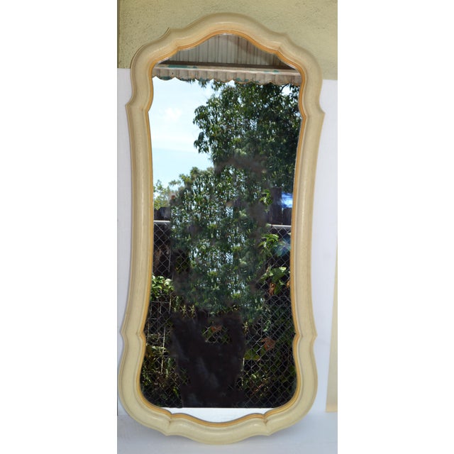 1970 John Widdicomb Attributed Wall, Console, Dresser Mirror Hollywood Regency For Sale - Image 15 of 15