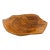 Vintage Decorative Hand Carved Organic Wooden Freedom Bowl For Sale
