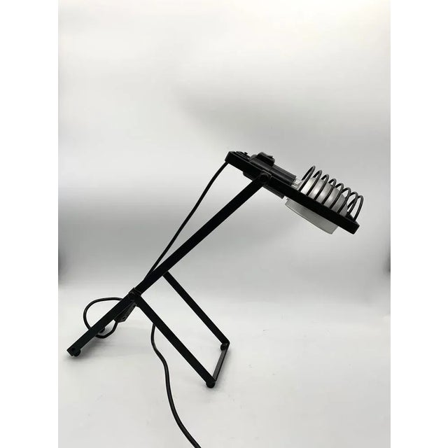 This is a fantastic and rare table lamp in good condition and color by Gismondi for Artemis. It has few signs of wear...